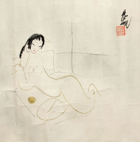 林凤眠 人体