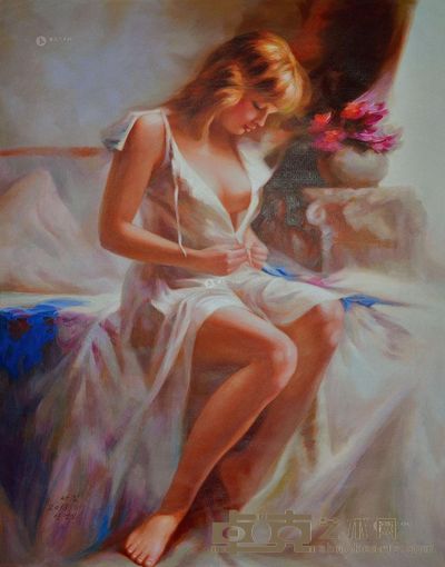 安永日 早晨 100×78cm