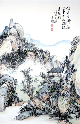 胡世鹏  闲山煮茶