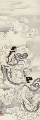 徐燕孙 斗寒图 镜心