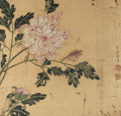 陈书 国色天香 镜心