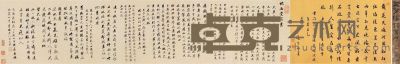 王文治 己酉（1789）年作 快雨堂临书 手卷 27.5×123cm