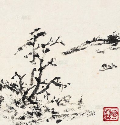 圆霖 山水小品 镜片