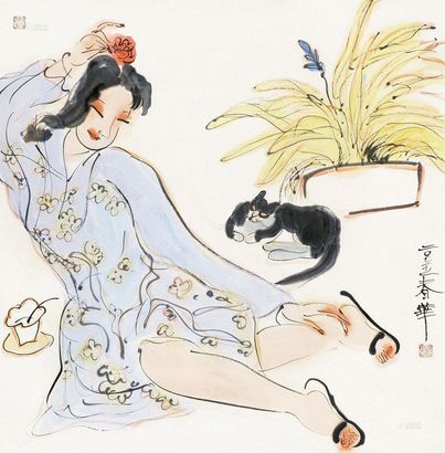 杨春华 人物 镜片