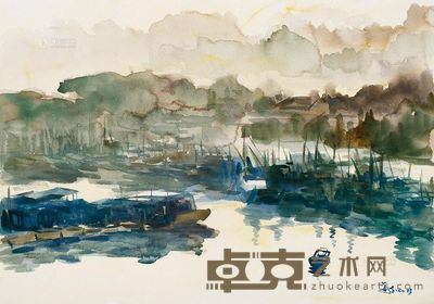 蔡道东 水彩 70×100cm