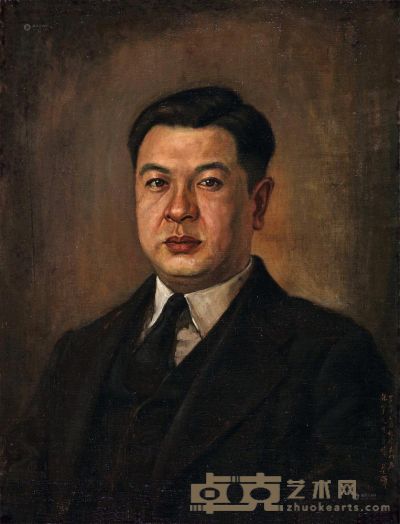 黄养辉 1945年作 肖像 85×65cm