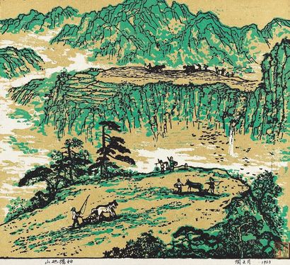 陶天月  山地播种
