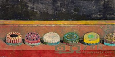梁思衡 2012年作 橱窗 60×120cm