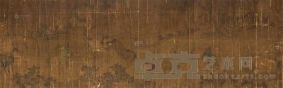 佚名 八骏图 手卷 166×51cm