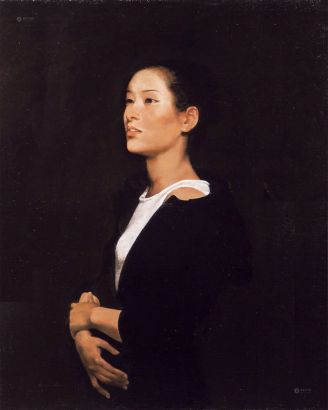 郭润文 2002年作 人物肖像