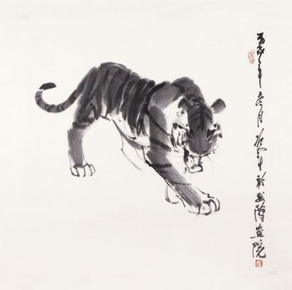 冷军 2010年作 老虎