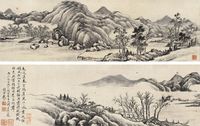 戴熙 1856年作 春波图 卷