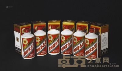 1987-1989年铁盖五星牌贵州茅台酒 --