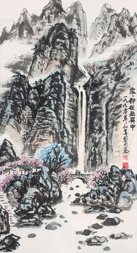 朱黎明 山水