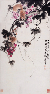 孔小瑜 松鼠葡萄