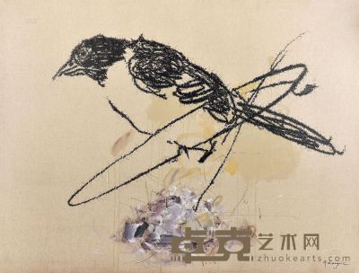 叶永青 2008年作 鸟 150×200cm