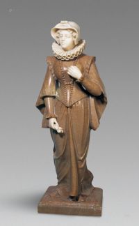 20世纪初期 贵妇雕像