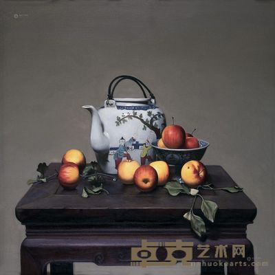 马福鹏 2013年作 留香 60×60cm