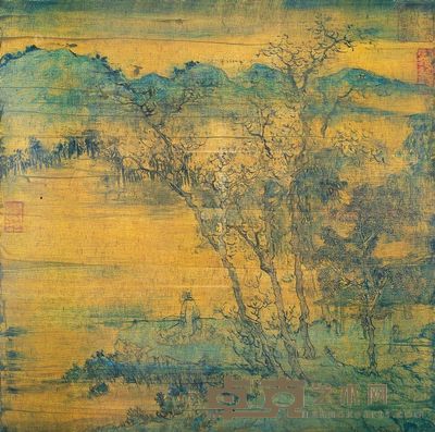 孙策 2013年作 移动山水96号 150×150cm