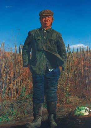郑艺 1997年作 眺望新世纪
