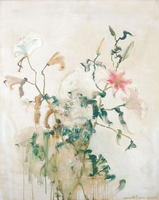 周春芽 2000年作 花