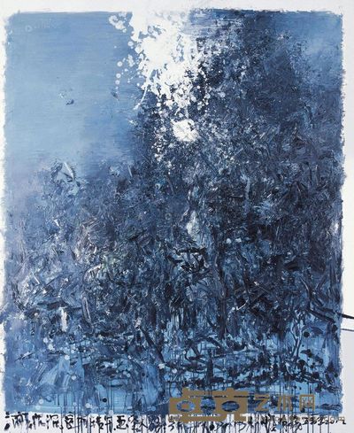王易罡 2012年作 浅绛色系列35号 130×160cm