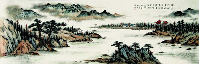 王漪仙 山水