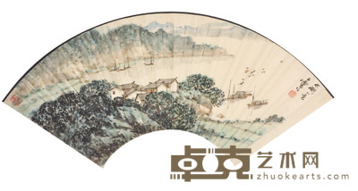 宋玉麟 太湖小景 51×19cm 约 0.9 平尺