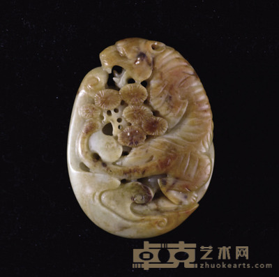 王洪顺 上山虎 5×3.8×0.5cm
重量:24g