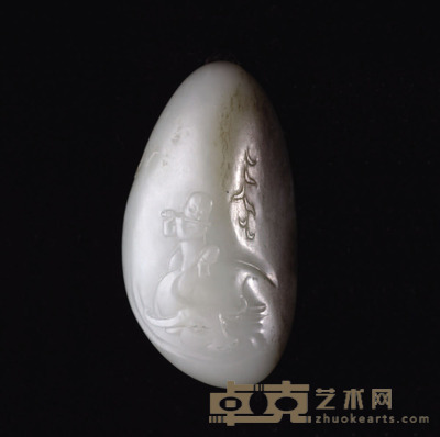 王洪顺 童子牧牛 5×4.8×1cm
重量:37g