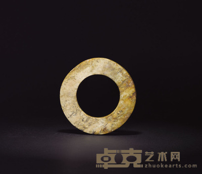 良渚文化满细工玉镯 直径9.3cm
