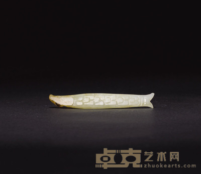 春秋鱼形挂件 7.3×1cm