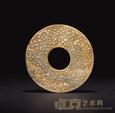 战国玉璧 6.3×0.4cm