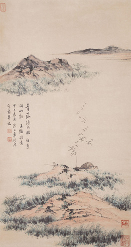 车鹏飞 王继诗意图