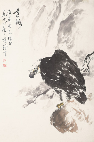 黄达聪 雄鹰图
