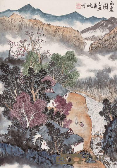 徐英槐 山水 67x46