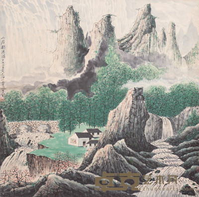 黄廷海 山水 68x68