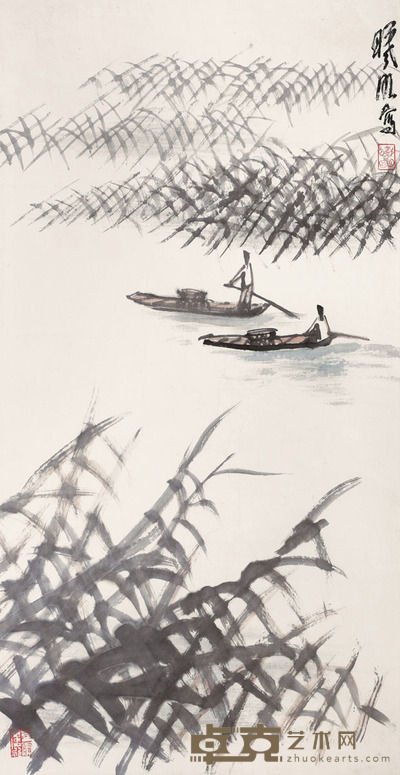 林曦明 山水 82x43