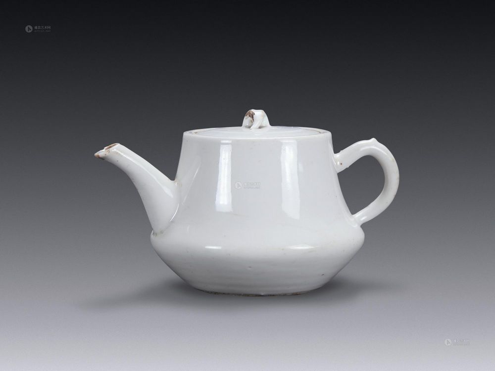 1962年作陶瓷研究所中南海怀仁堂定制粉彩茶具（一组七件）_上海泛华