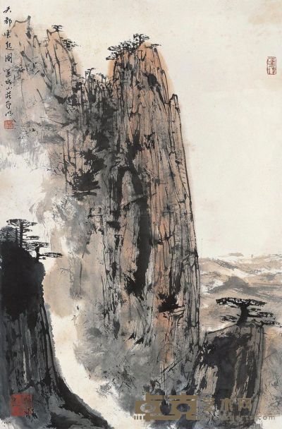 亚明 云起图 镜片 70×46cm