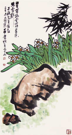 曹简楼 花卉