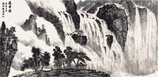 孔仲起 山水