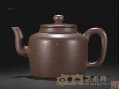 清 邵元祥制款紫砂壶 长13.4cm;高8.6cm