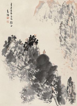 孙克纲 山水 立轴