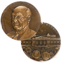 2010年霍华德·包克先生钱币藏品捐赠纪念铜章