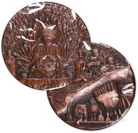 2012年世界文化遗产系列之大足石刻（第一组）大铜章