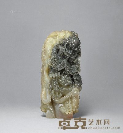 严拱明 杜陵晶石 6×7.5×14cm