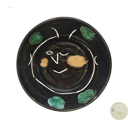 巴勃罗·毕加索 ‘黑脸’圆盘
