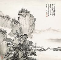 苏小松 癸巳（2013）年作 烟霞楼台 镜片