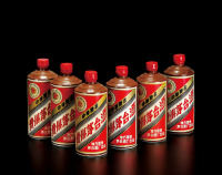 约1983-1985年五星牌贵州茅台酒（酱釉瓶）